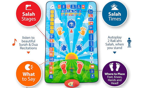 Tawfeer Mart™Kids Prayer Mat
