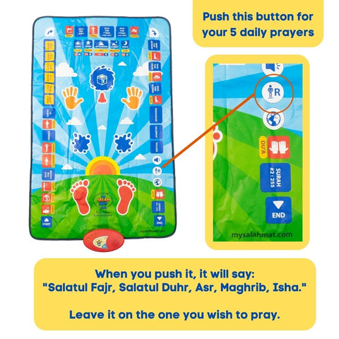 Tawfeer Mart™Kids Prayer Mat