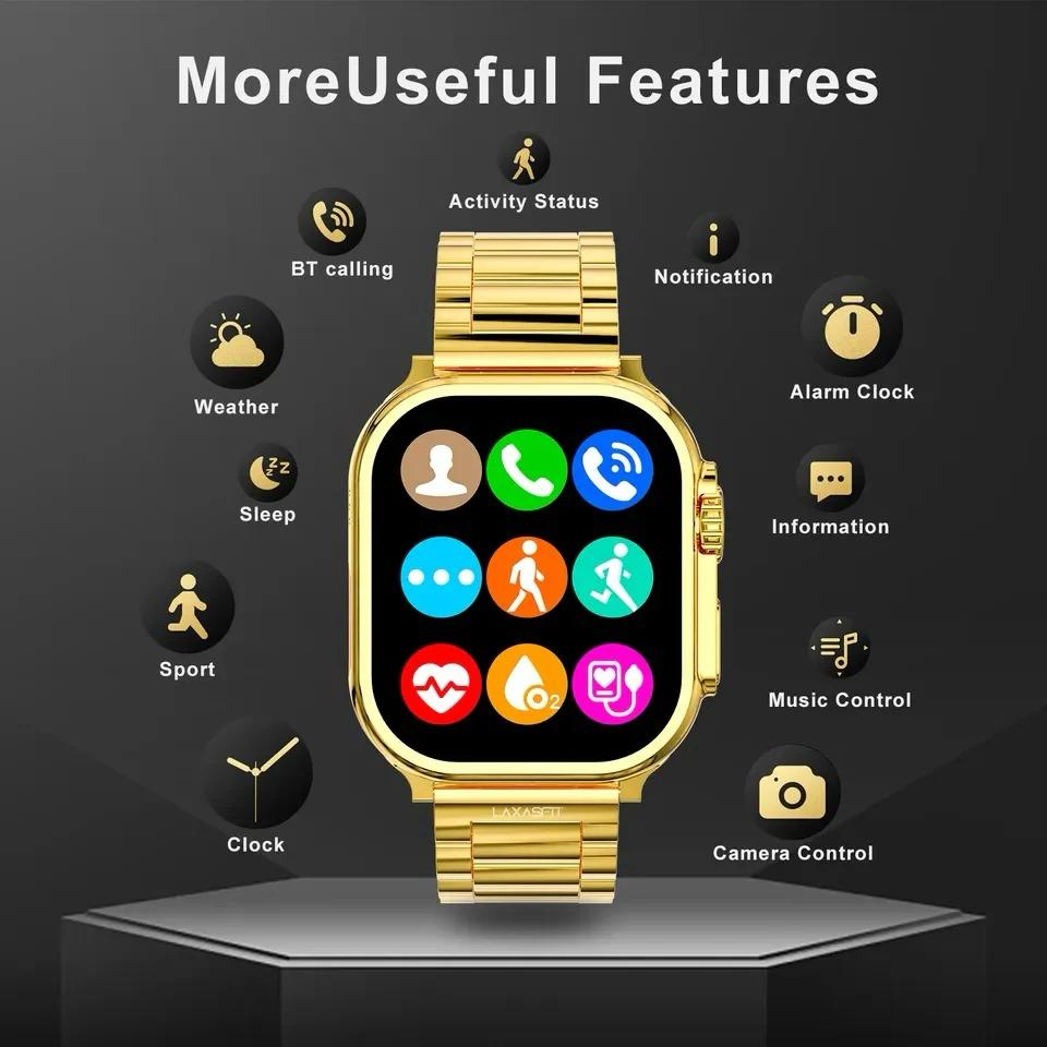 Tawfeer Mart™Gold Ultra Watch – ساعة جولد ألترا