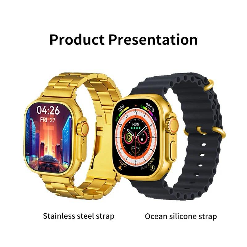 Tawfeer Mart™Gold Ultra Watch – ساعة جولد ألترا